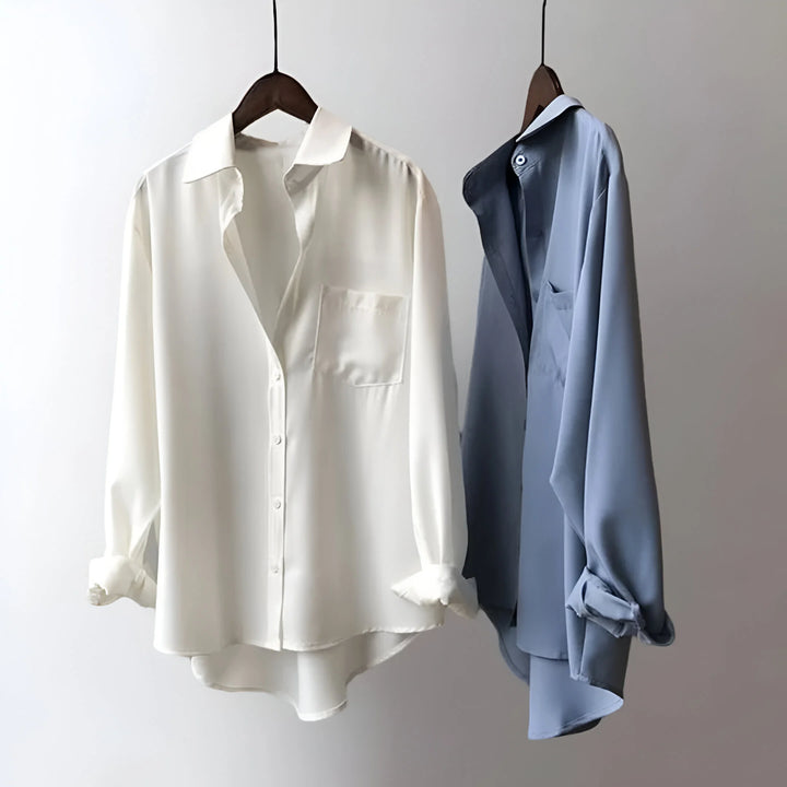 Lucia Silky Button Shirt