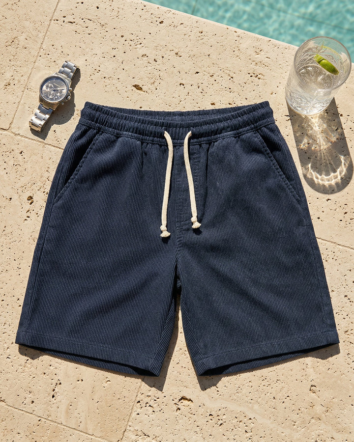 Federico Corduroy Drawstring Shorts