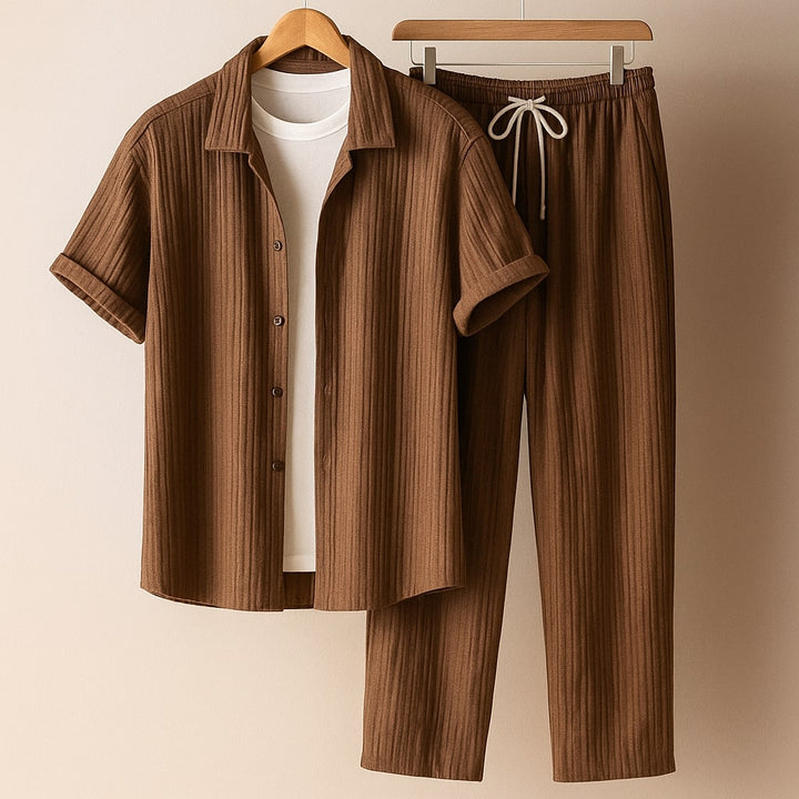 Calisto Rib-Knit Lounge Set