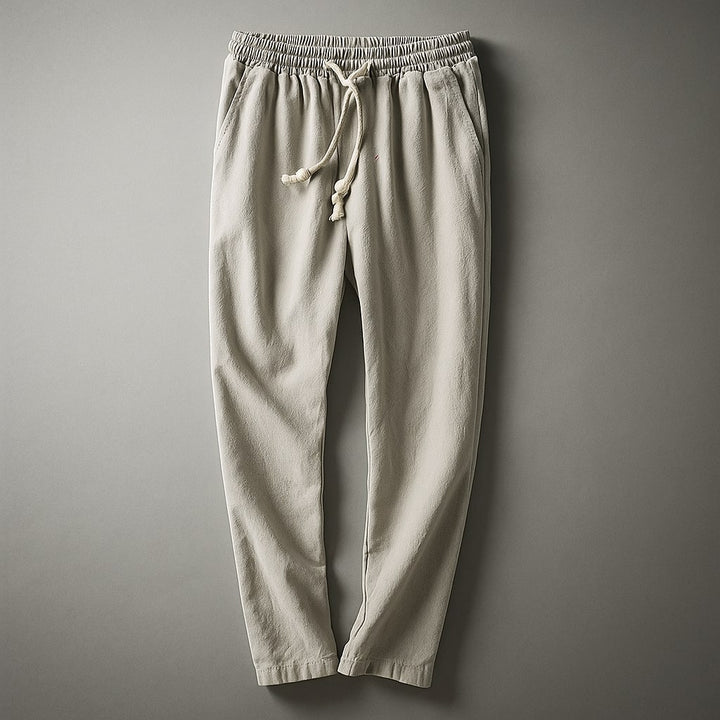 Matteo Cotton Drawstring Pants