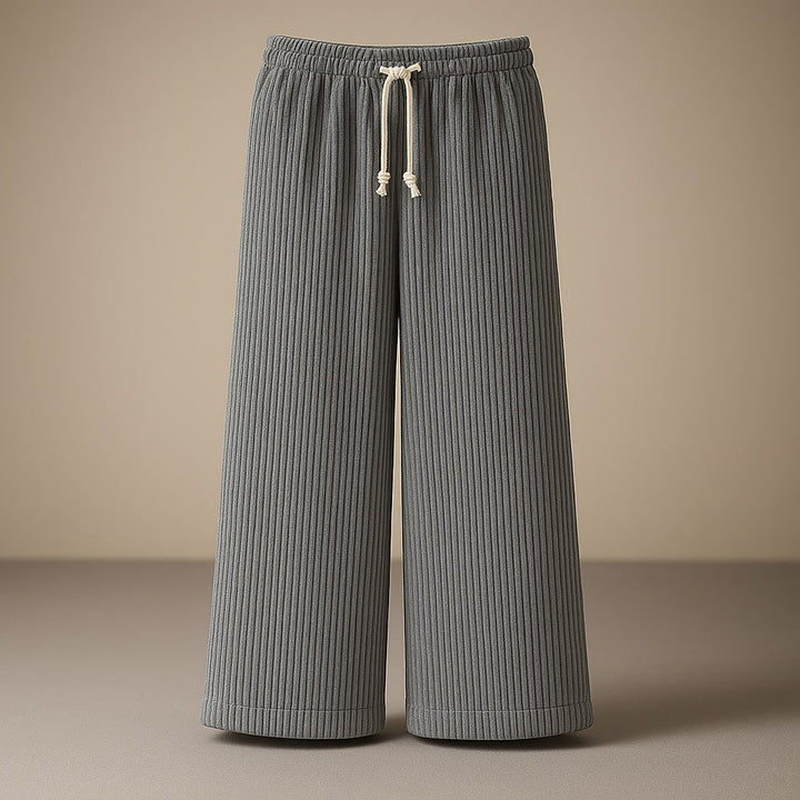 Marco Ribbed Cotton Trousers