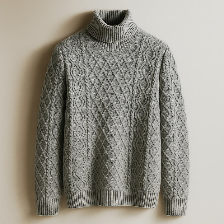 Nikos Cotton Turtleneck Sweater