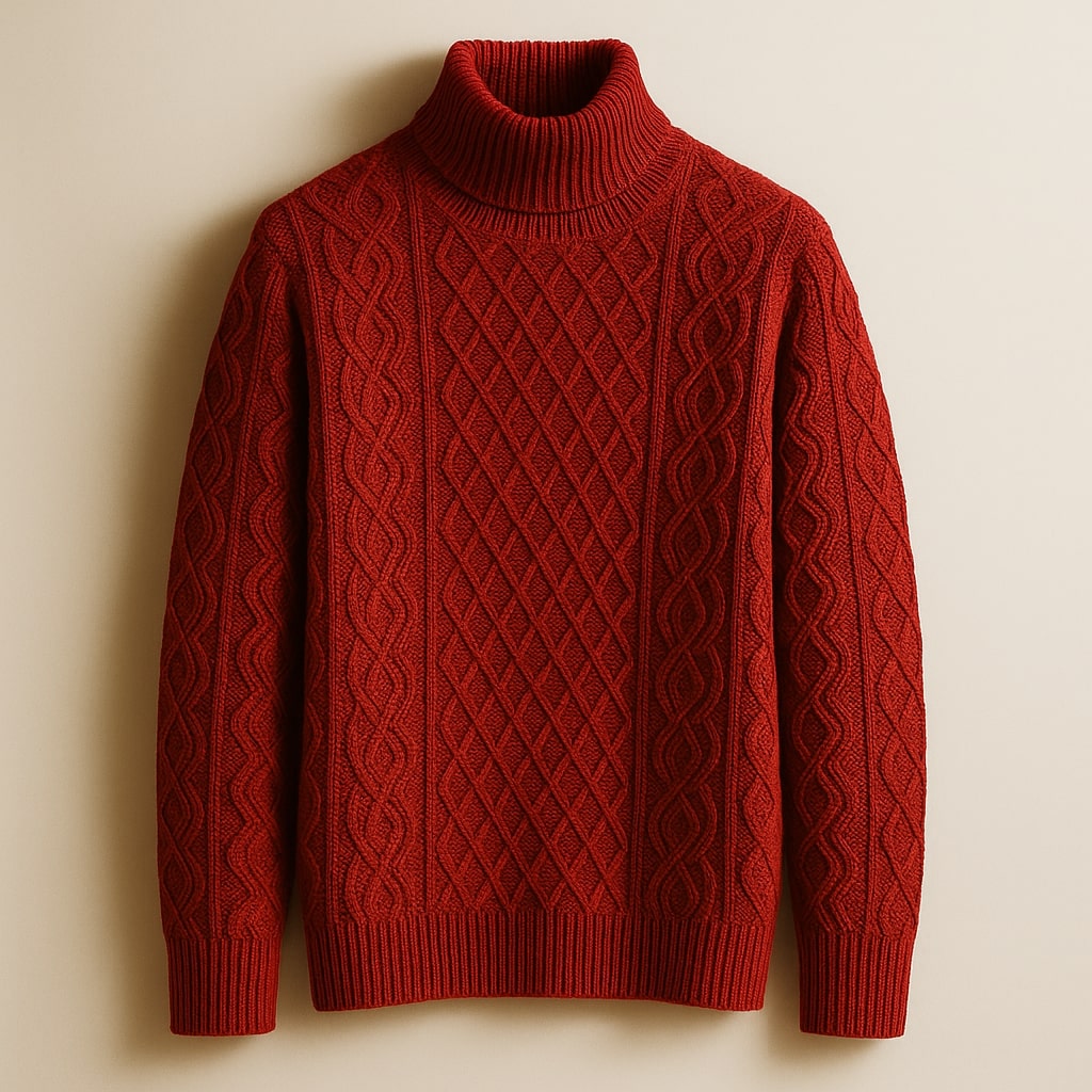 Nikos Cotton Turtleneck Sweater
