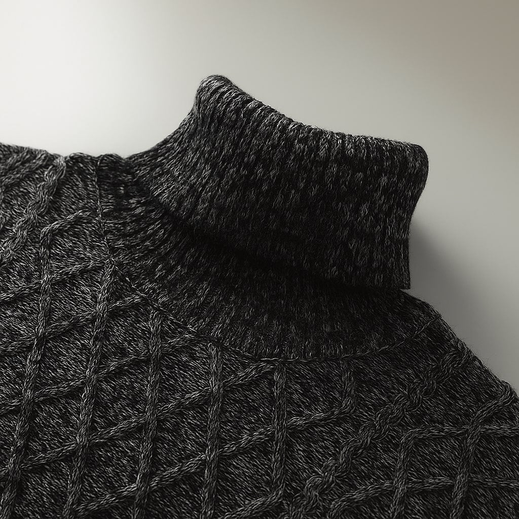 Nikos Cotton Turtleneck Sweater