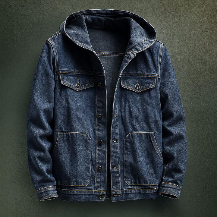 Reno Hooded Denim Jacket