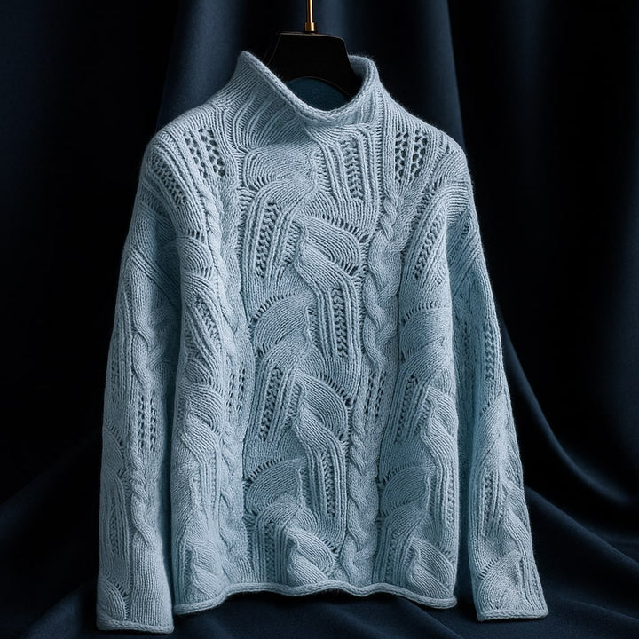 Lyra Wool Cable Sweater