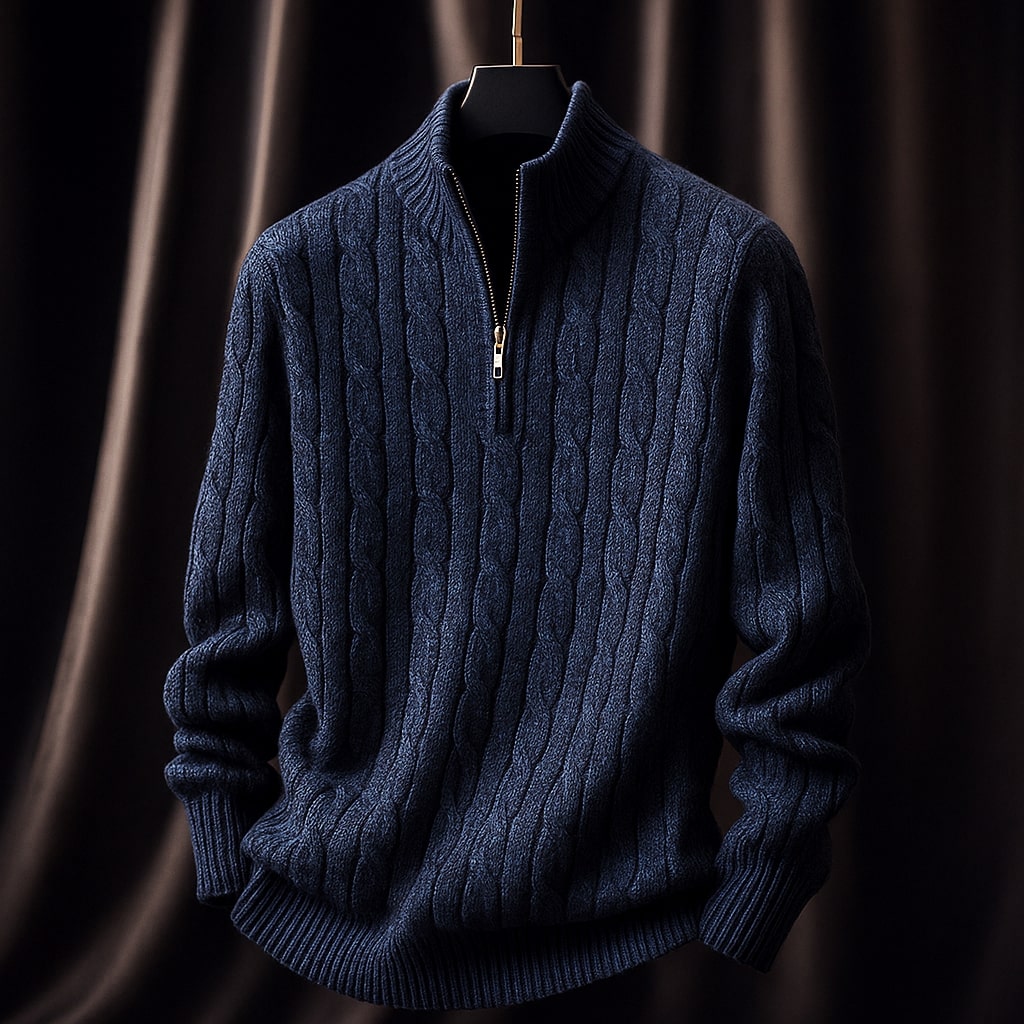 Nico Cable Half-Zip Sweater