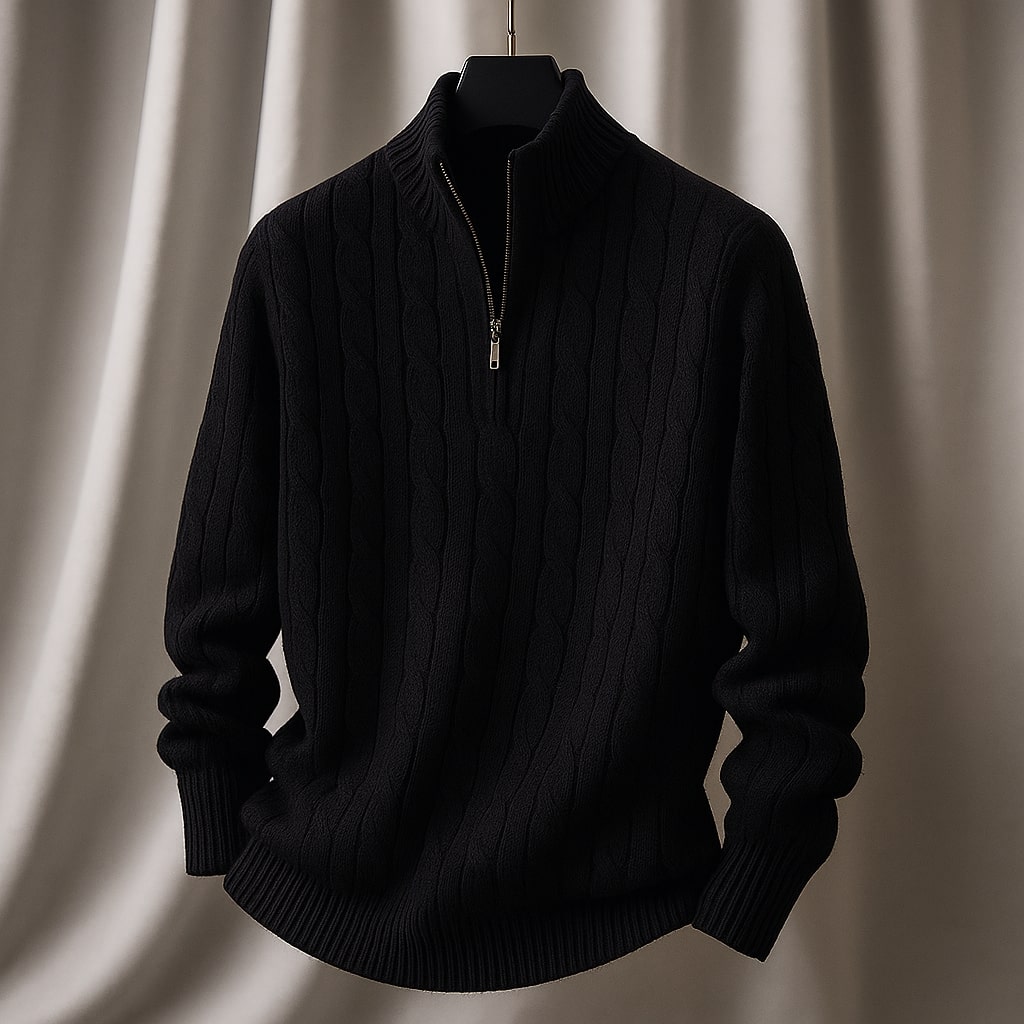 Nico Cable Half-Zip Sweater