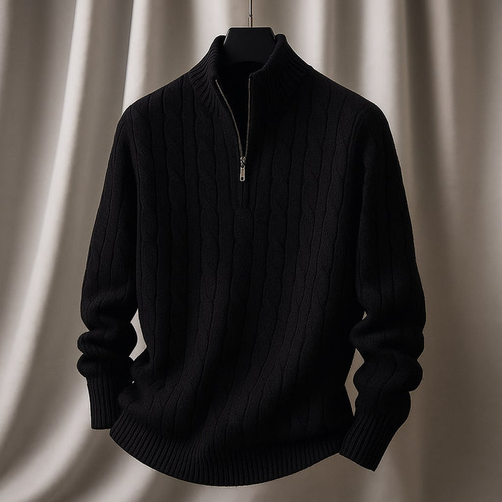 Nico Cable Half-Zip Sweater