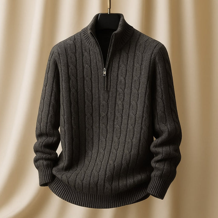 Nico Cable Half-Zip Sweater