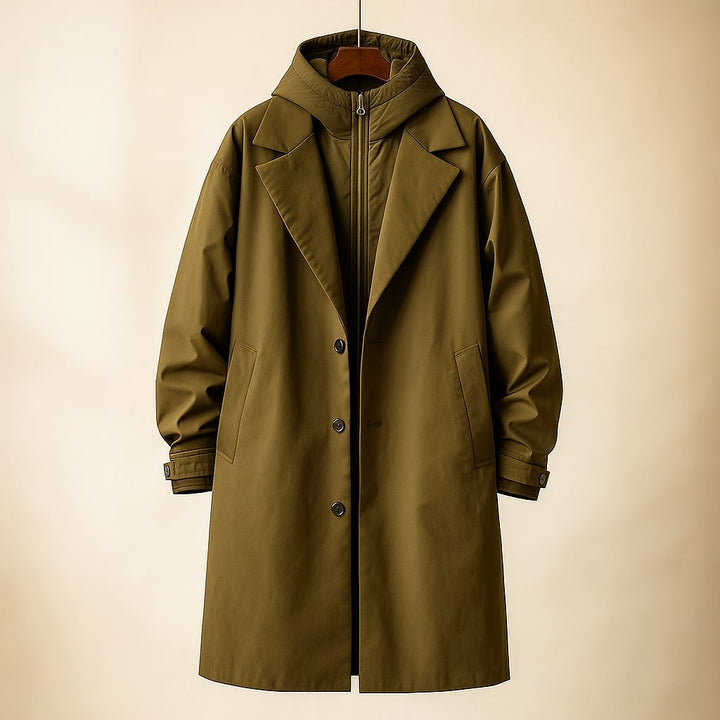 Filippo Cotton Layered Coat