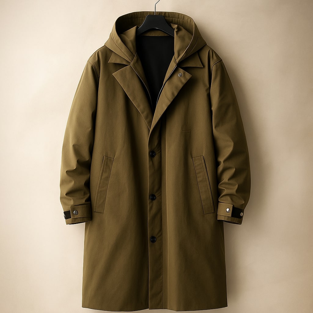 Filippo Cotton Layered Coat