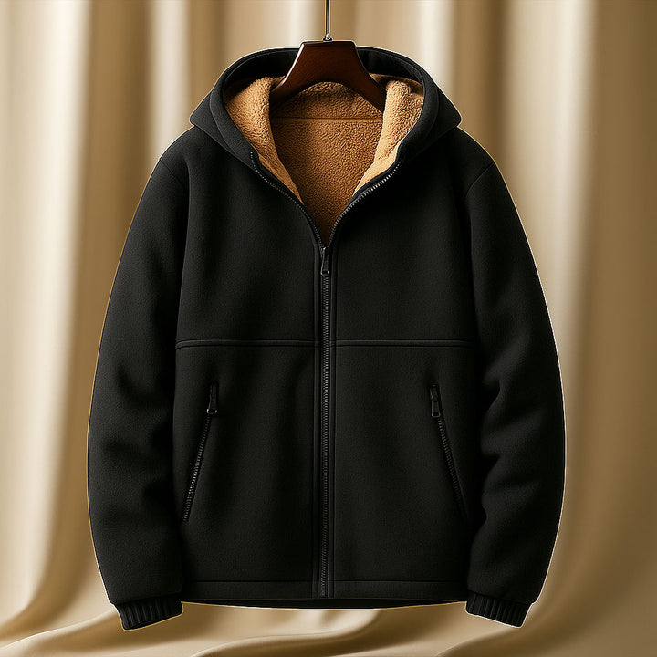 René Fleece Hooded Jacket