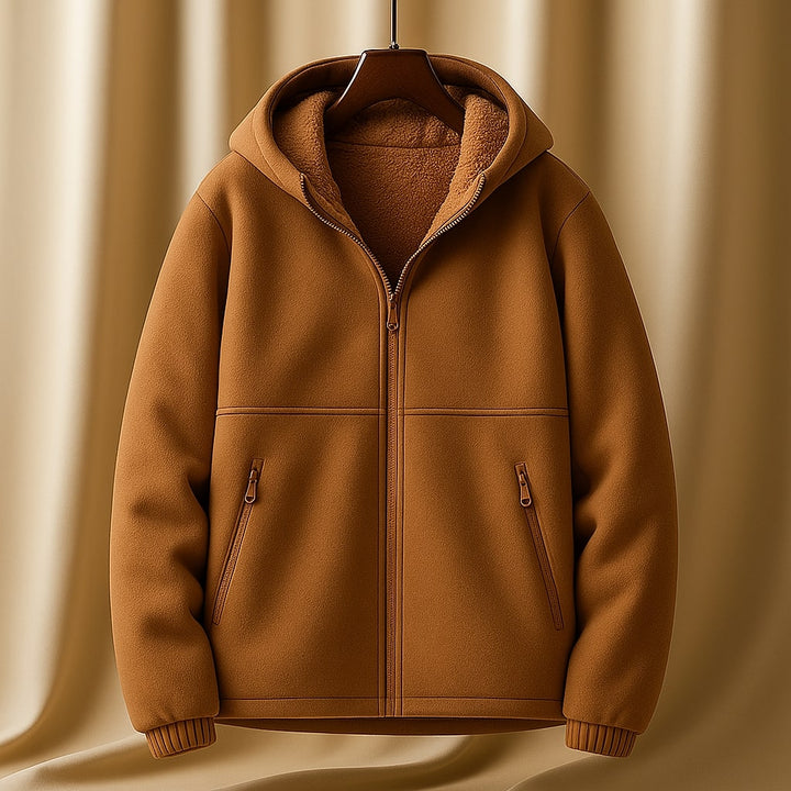 René Fleece Hooded Jacket