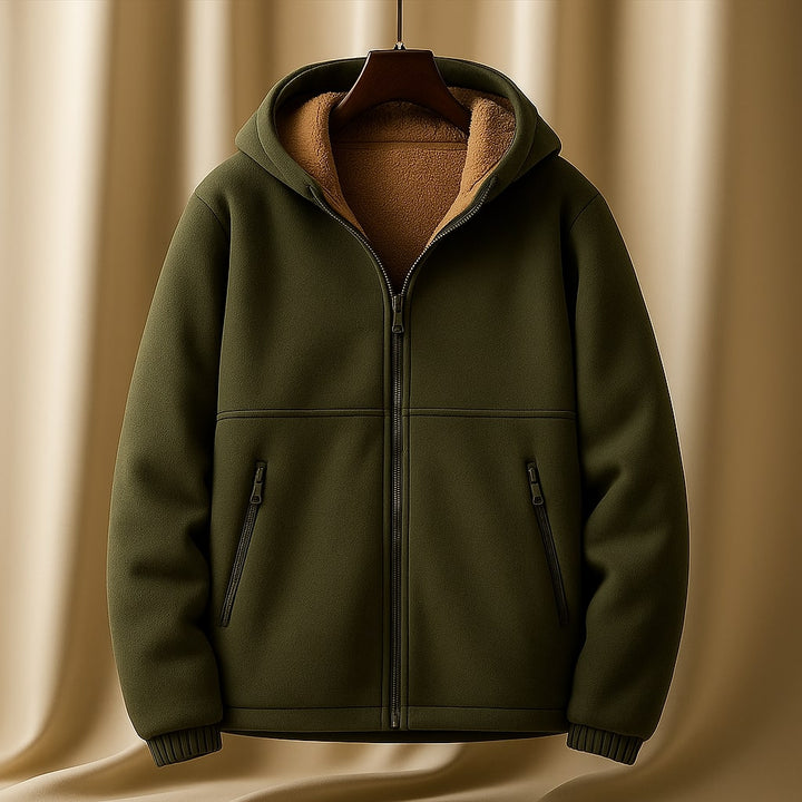 René Fleece Hooded Jacket