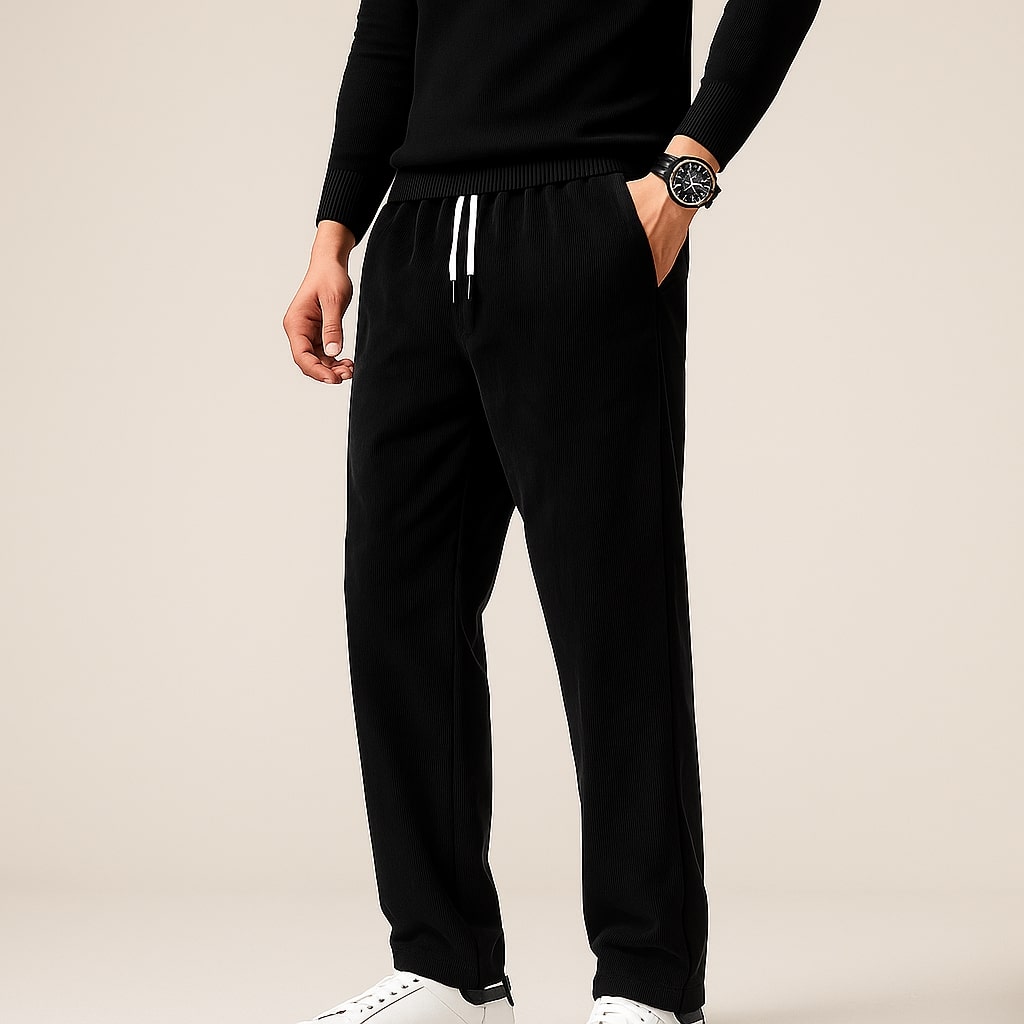 Tomas Corduroy Drawstring Trousers
