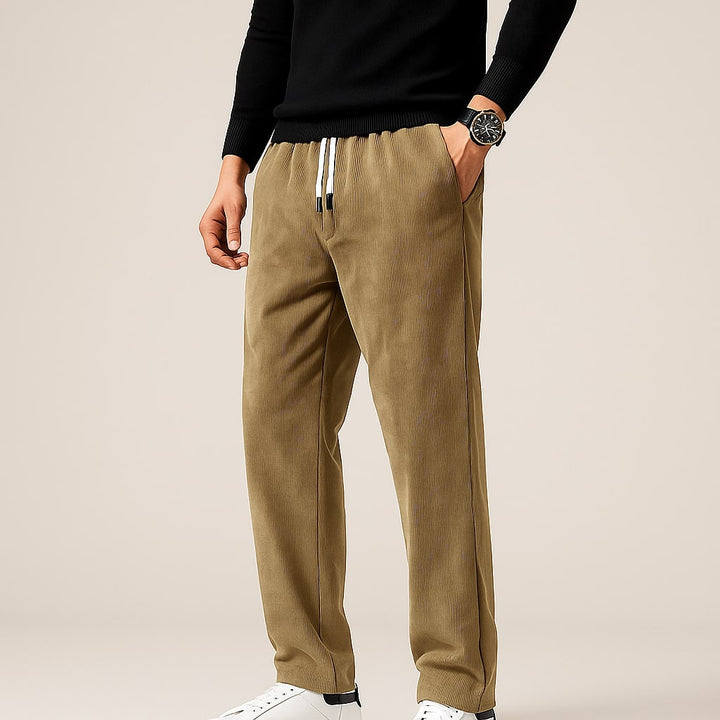 Tomas Corduroy Drawstring Trousers