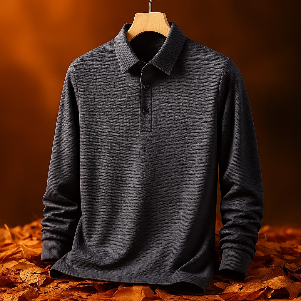Lorenzo Long-Sleeve Polo