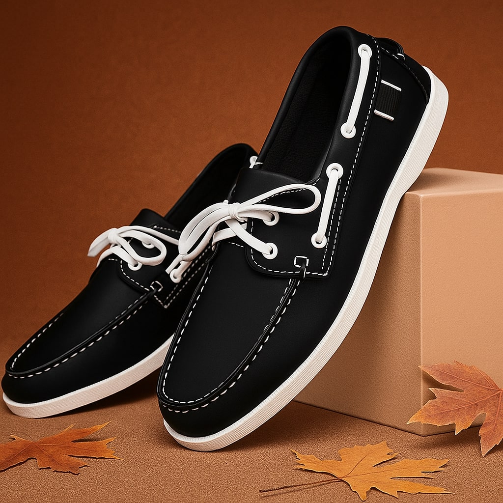 Riccardo Leather Boat Shoes