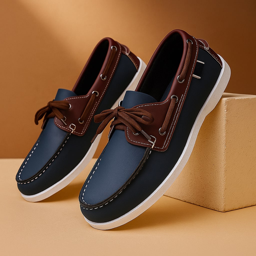 Riccardo Leather Boat Shoes