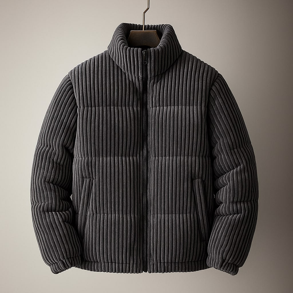 Theon Corduroy Puffer Jacket
