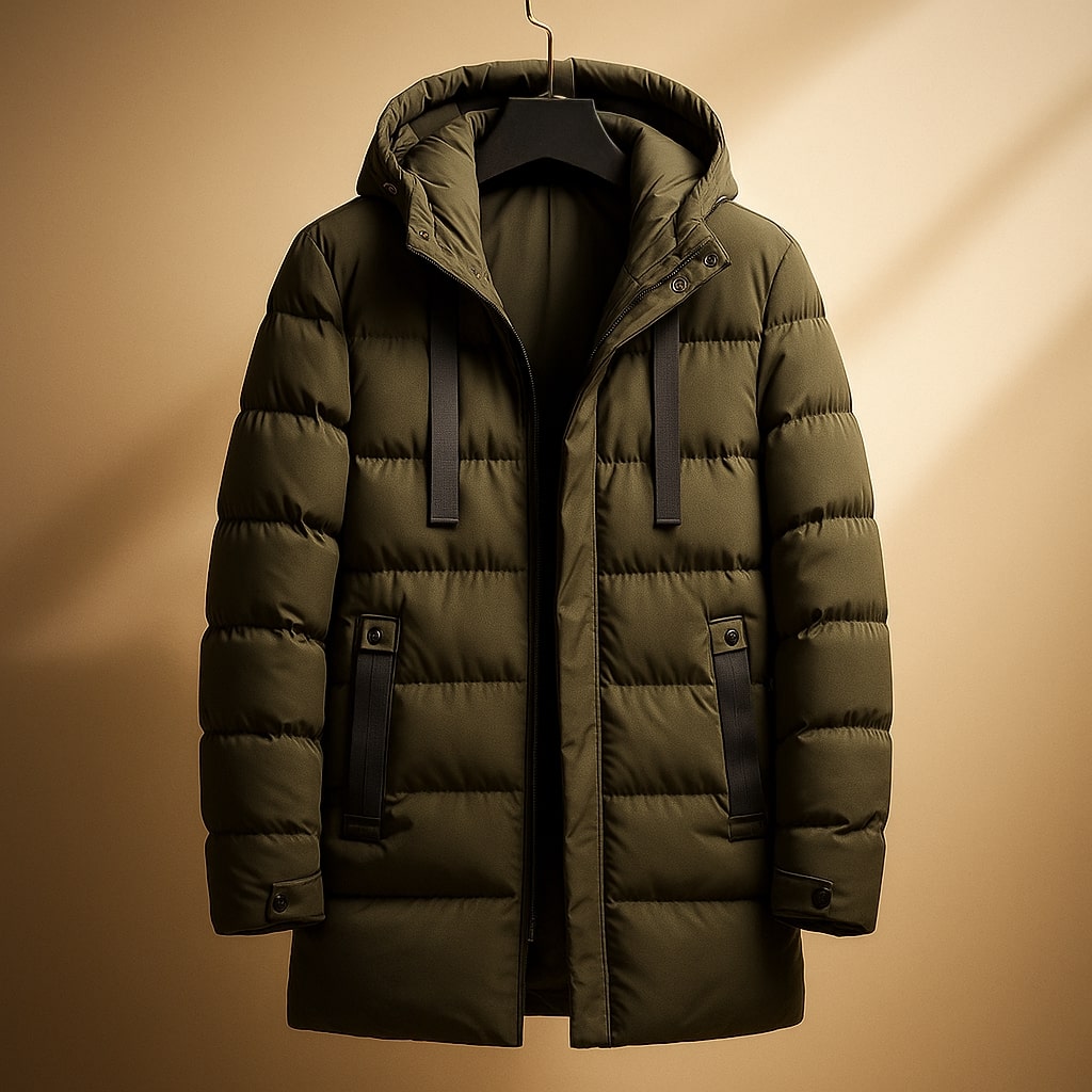 Stefano Quilted Shell Parka