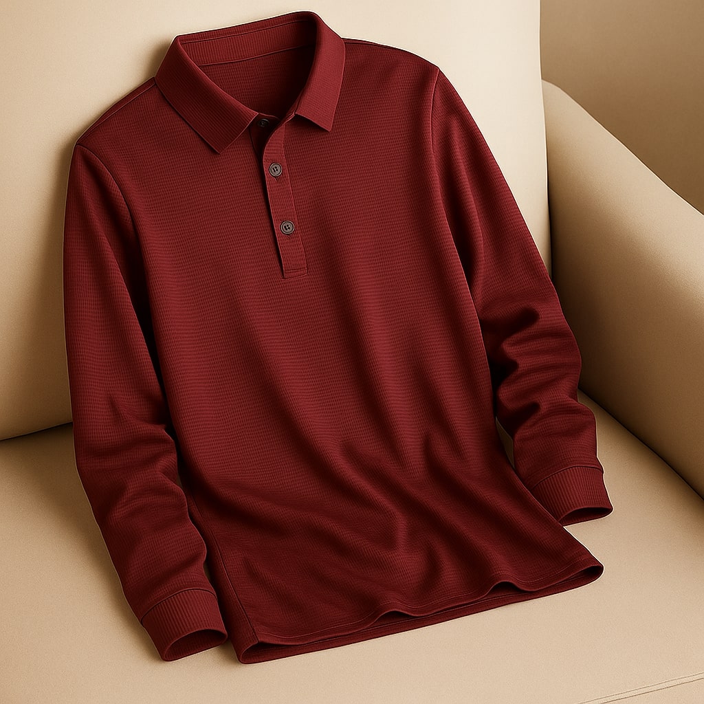 Lorenzo Long-Sleeve Polo