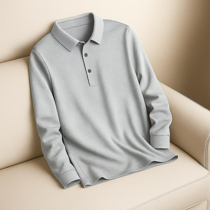 Lorenzo Long-Sleeve Polo