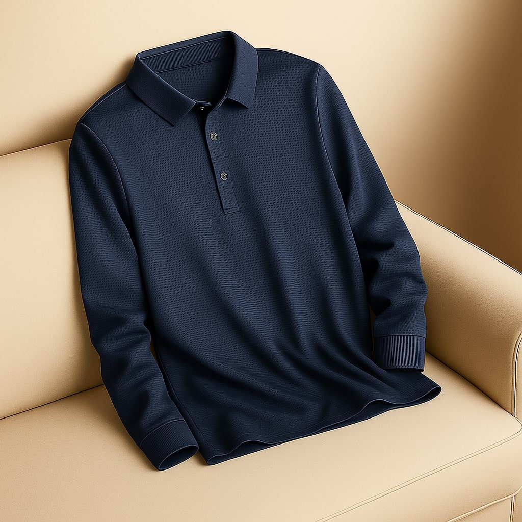 Lorenzo Long-Sleeve Polo