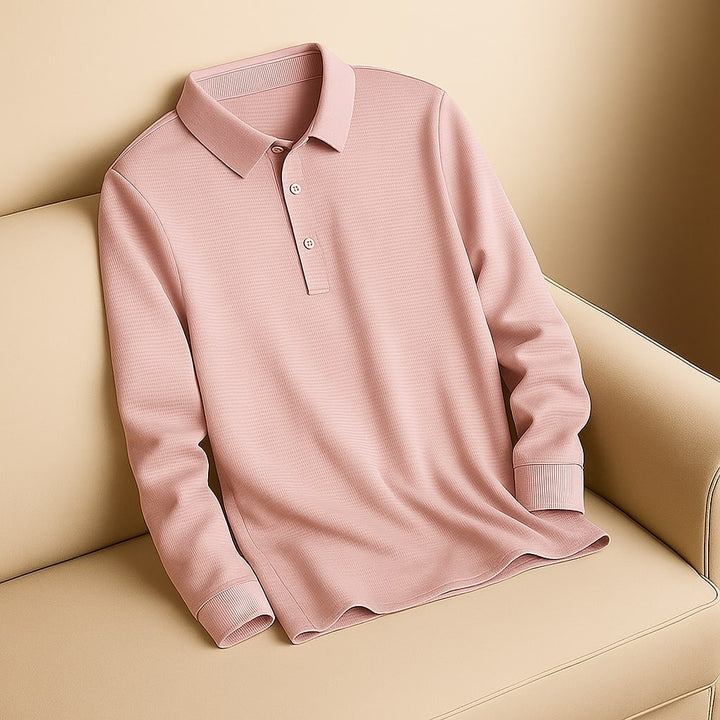 Lorenzo Long-Sleeve Polo