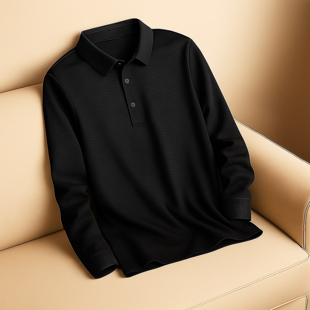 Lorenzo Long-Sleeve Polo