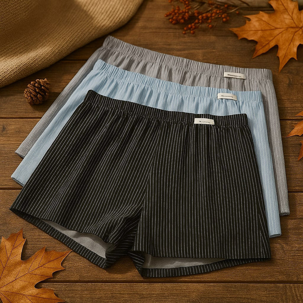 Mateo Cotton Boxer Shorts