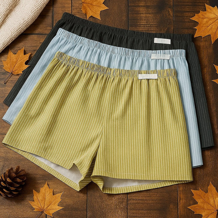 Mateo Cotton Boxer Shorts