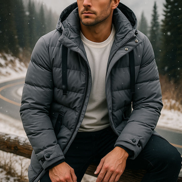 Stefano Quilted Shell Parka