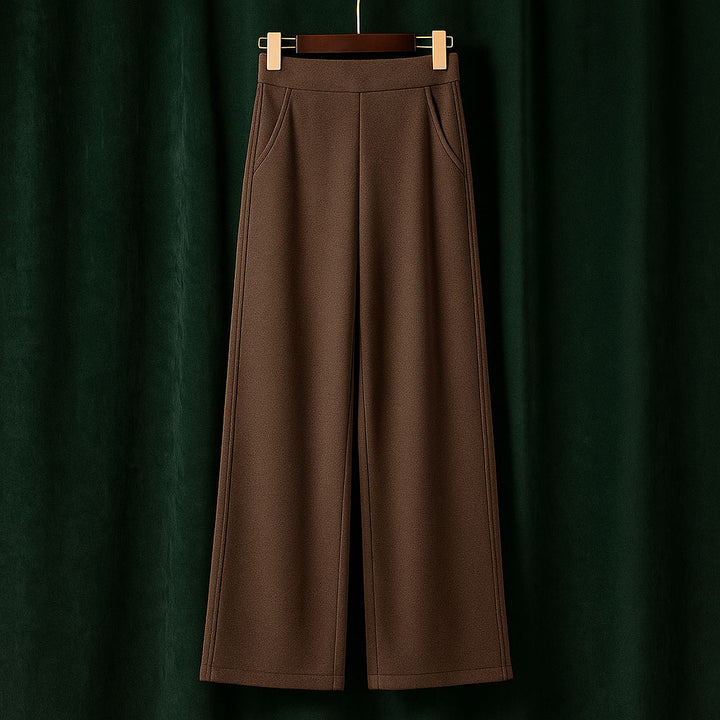 Alessia Wool Wide-Leg Trousers