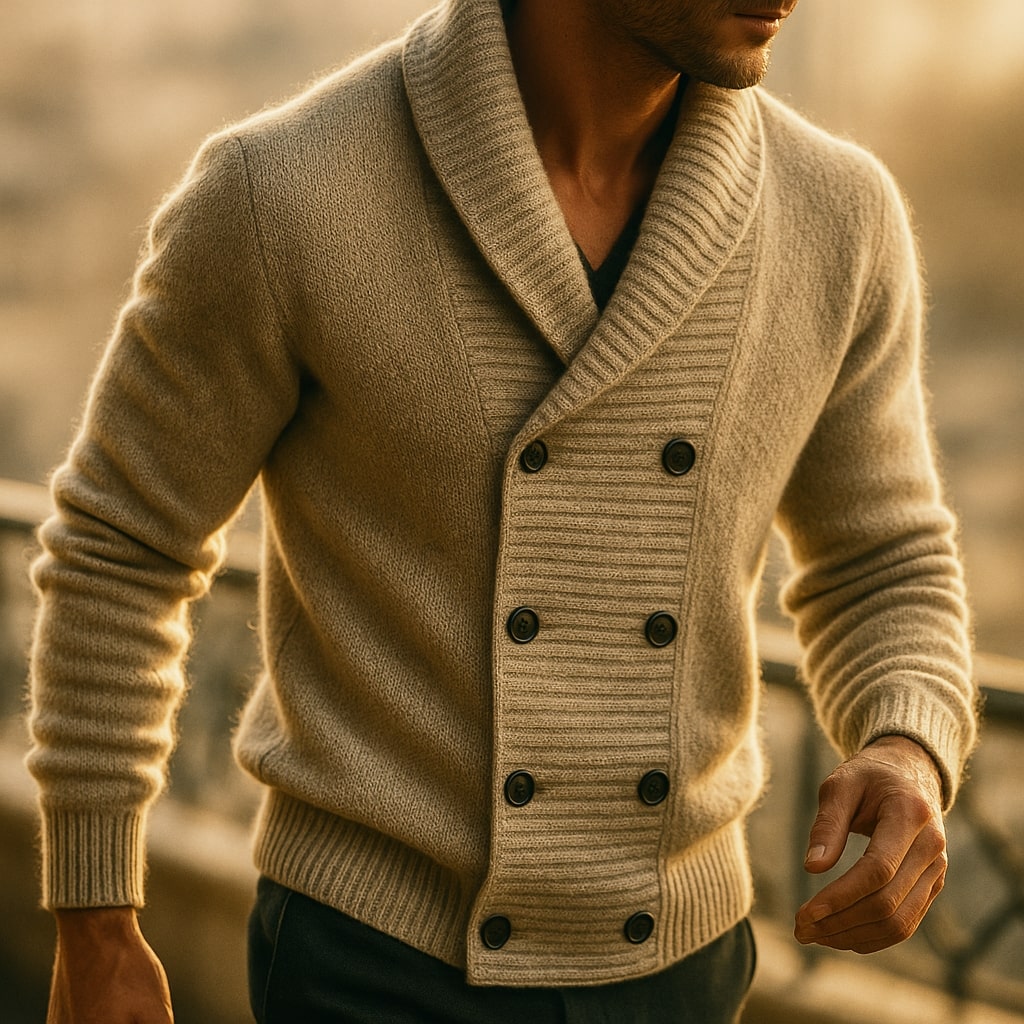 Marco Cotton Shawl Cardigan