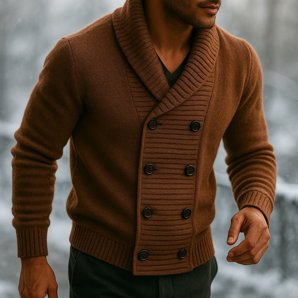 Marco Cotton Shawl Cardigan