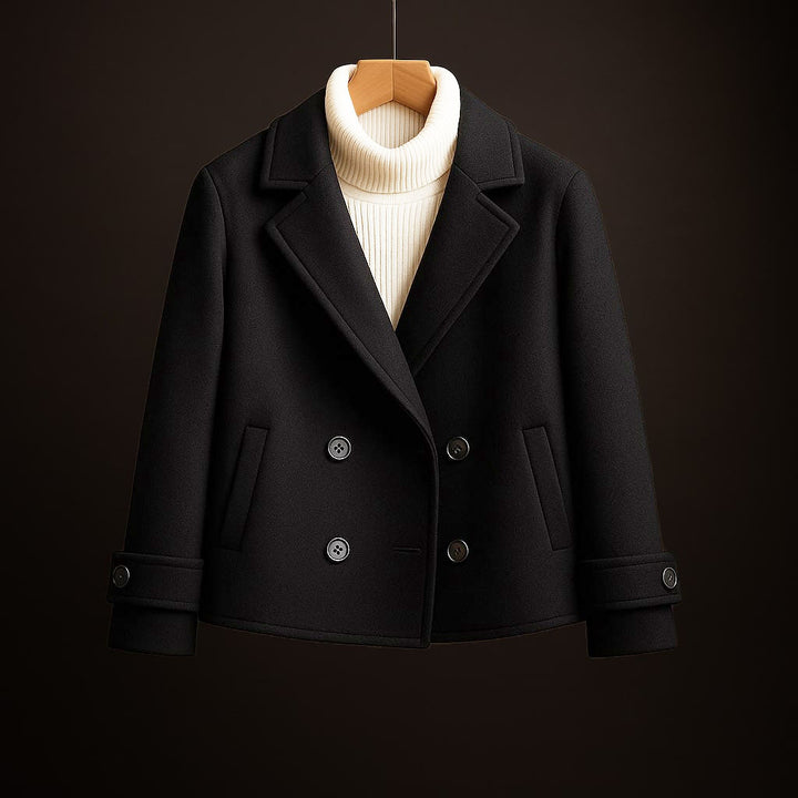 Valentina Wool Peacoat