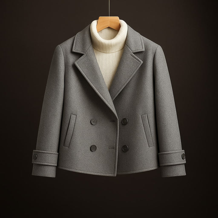 Valentina Wool Peacoat