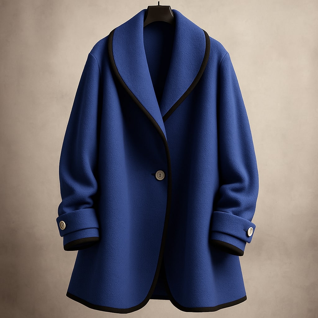 Lucia Wool Shawl Coat