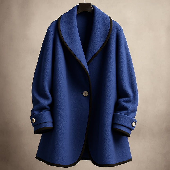Lucia Wool Shawl Coat
