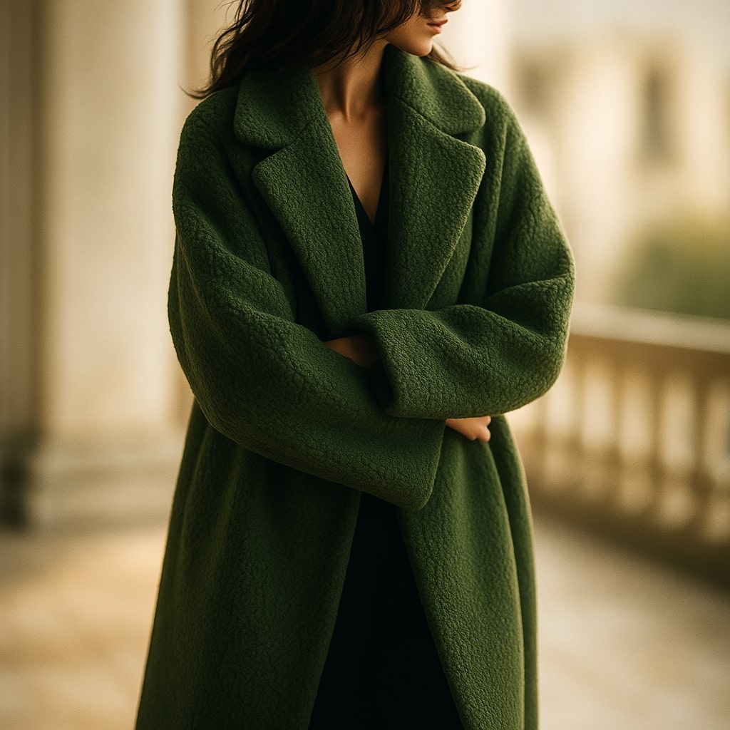 Alessia Fleece Overcoat