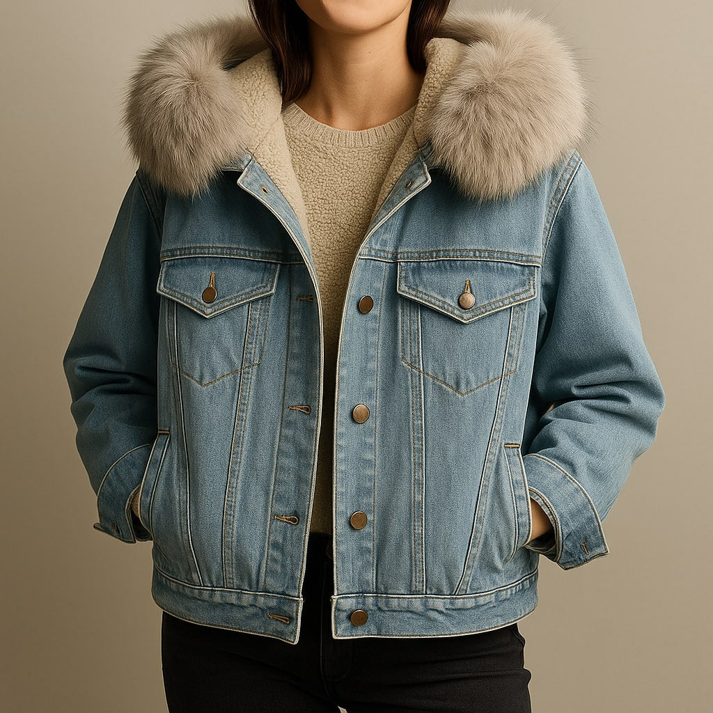 Clara Lined Denim Jacket