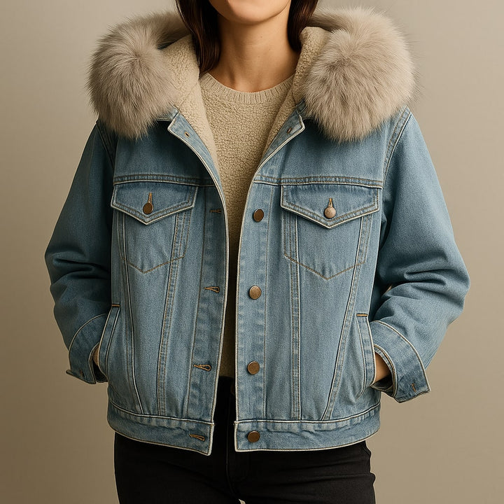 Clara Lined Denim Jacket