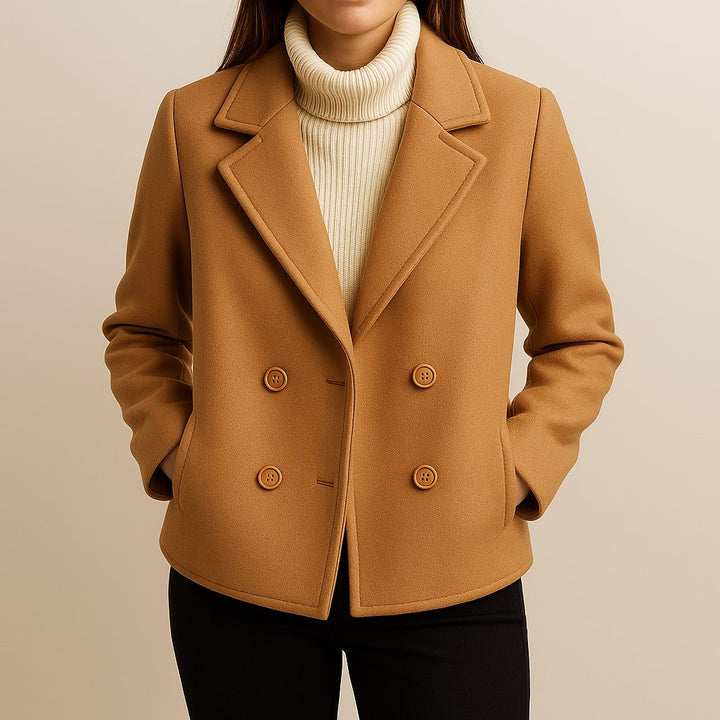 Valentina Wool Peacoat