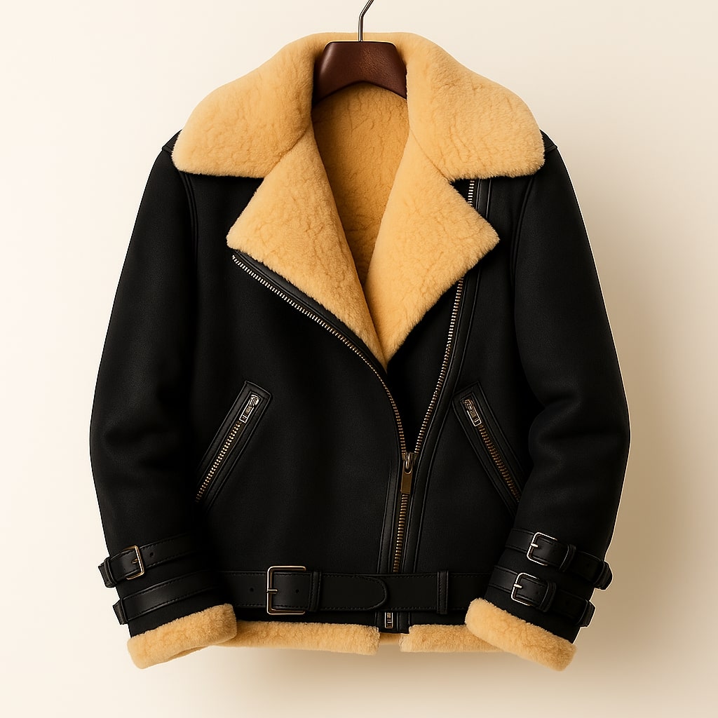 Giulia Shearling Leather Jacket