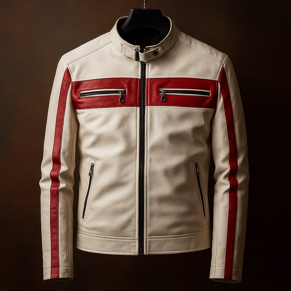 Riccardo Leather Moto Jacket