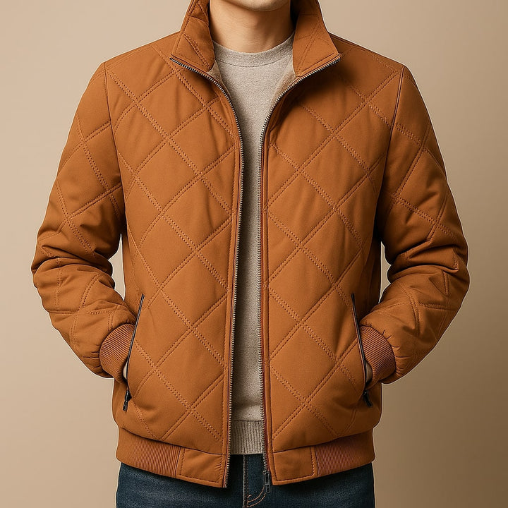 Hugo Quilted Fleece-Lined Jacket