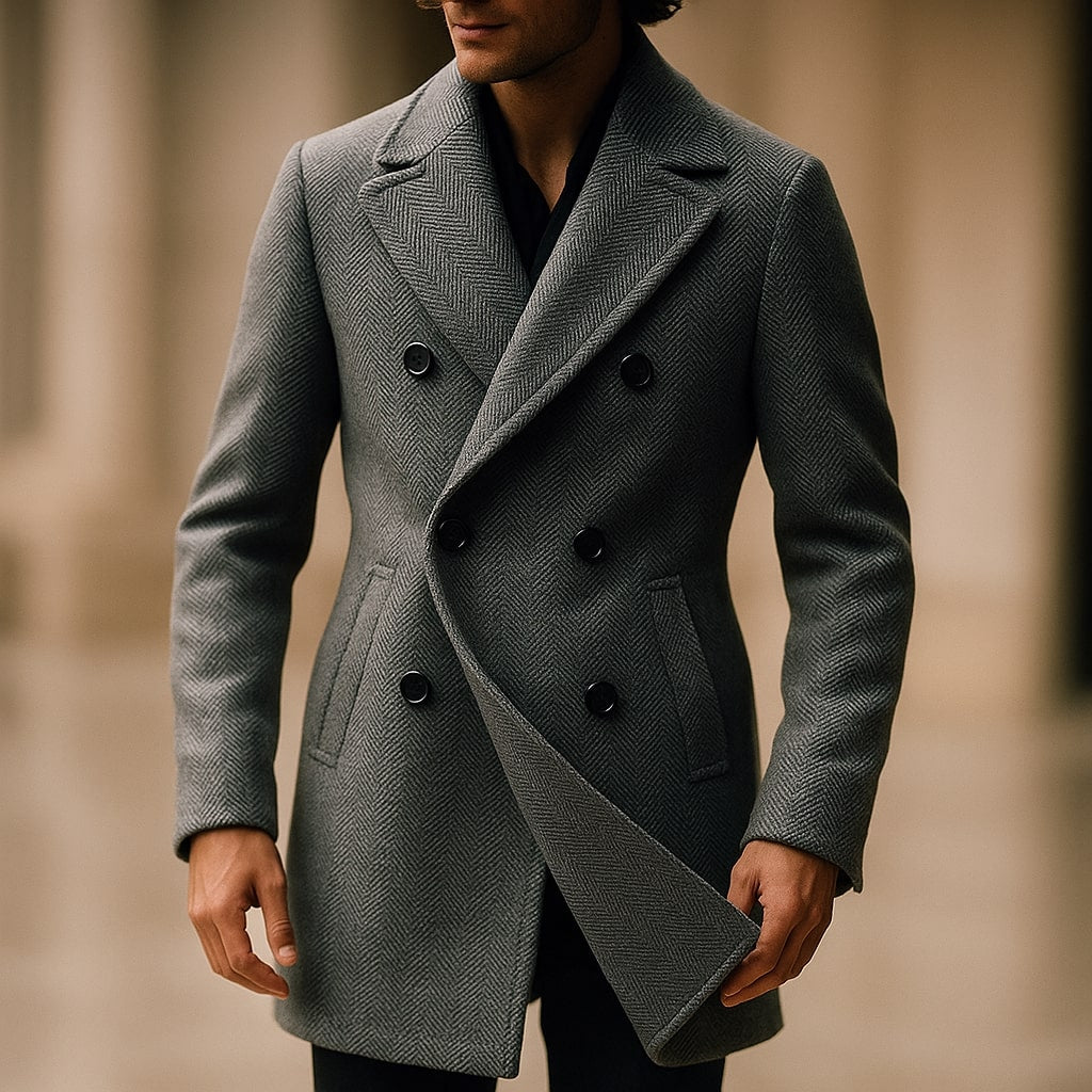 Lorenzo Wool Peacoat