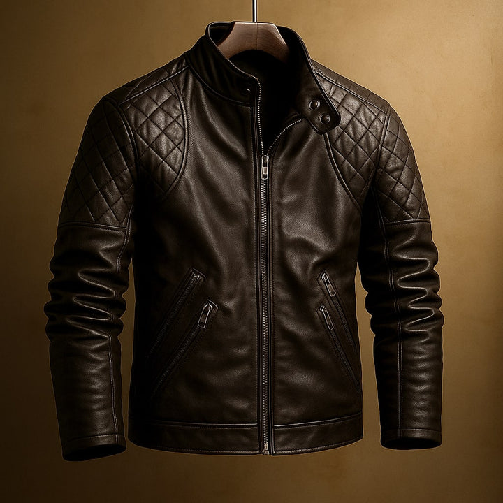 Dario Leather Moto Jacket